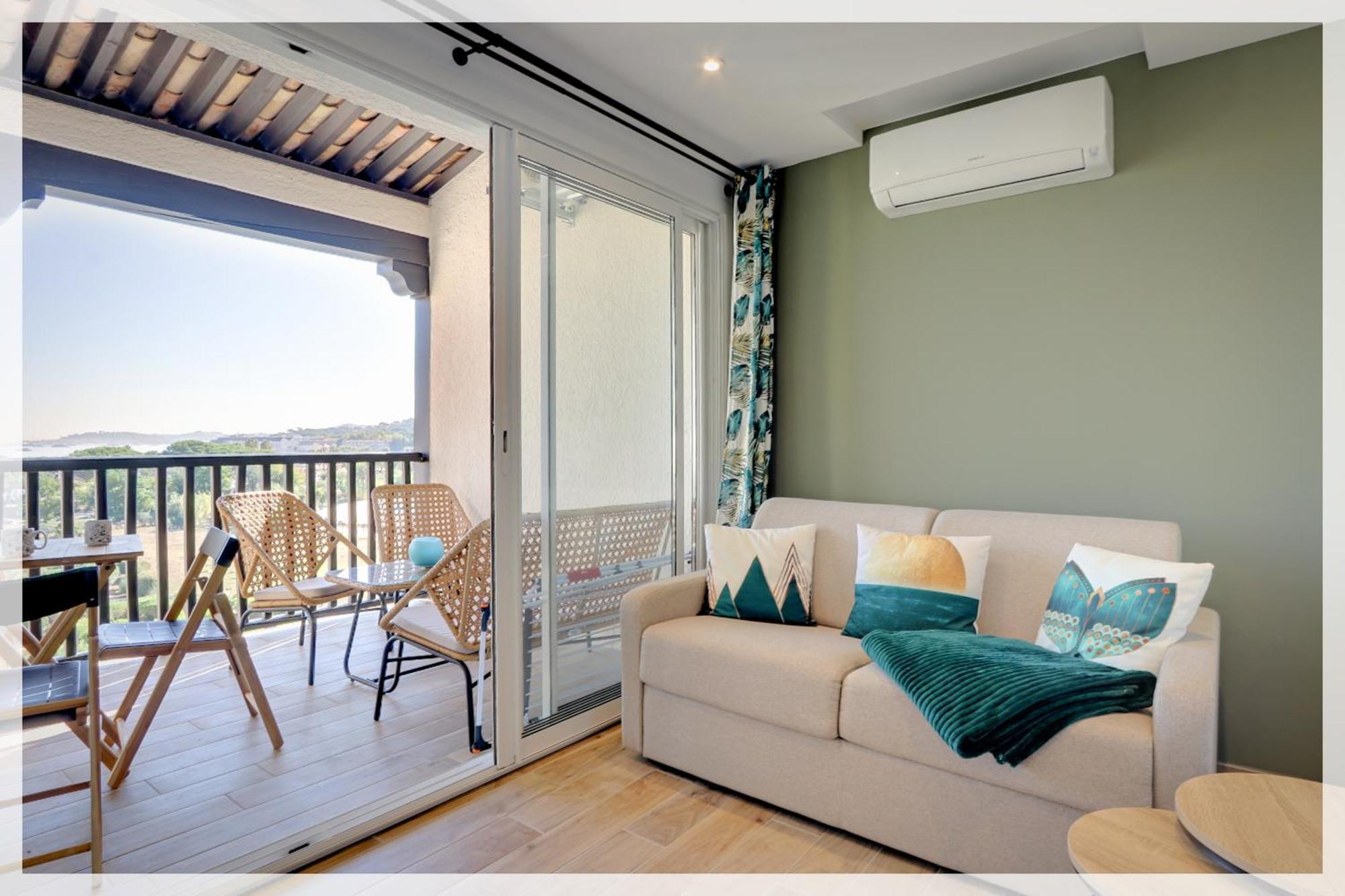 Appartement Cosy Climatise A 100M Des Plages Gassin Exterior photo